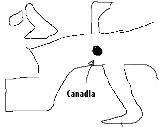 Do you know the way to Canadia?